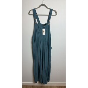 Automet Blue Pant jumpsuit Jumper Women's Large NWT
